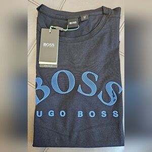 Hugo Boss HUGO Black Blue logo tshirt XL